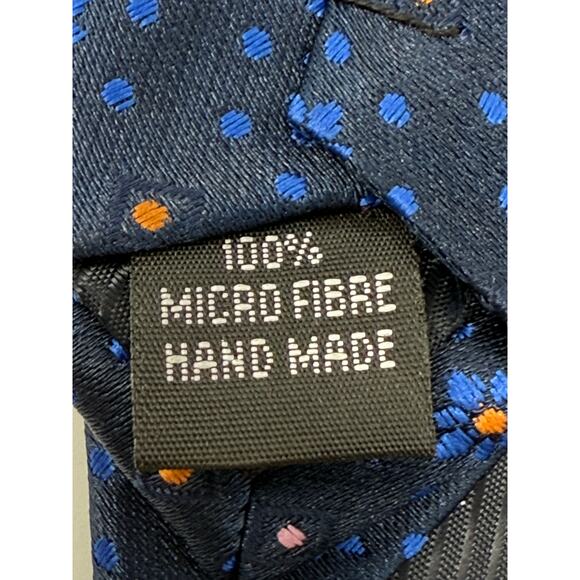 Momento New Style Tie Cufflinks and Hankerchief Blue Floral - Picture 9 of 9